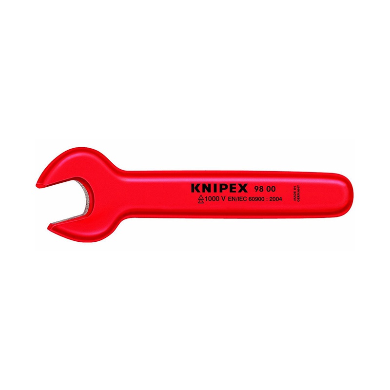 KNIPEX 98 00 5/8" 1000V Insulated 5/8" Open-End Box Wrench