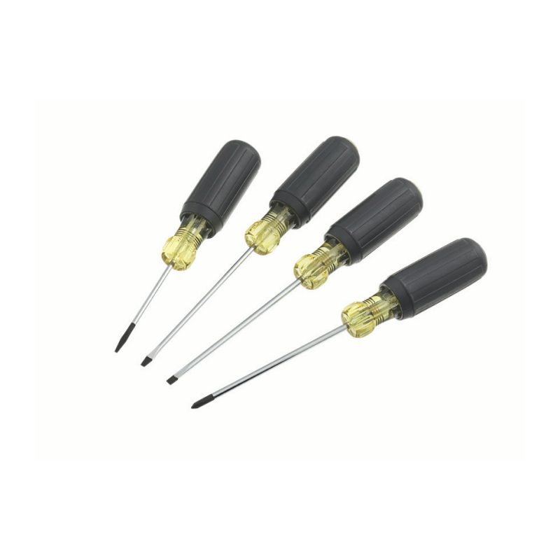 Ideal 35-1301 4-Piece Mini-Cushion Grip Screwdriver Set