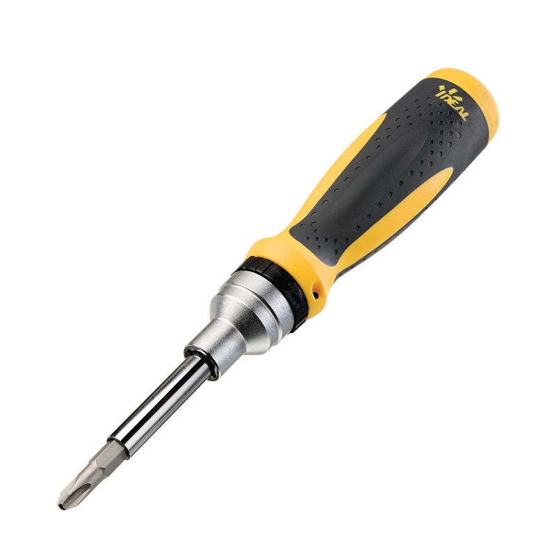 Ideal 35-688 Twist-a-Nut 21-in-1 - Ratcheting screwdriver with bit set - 10 pieces