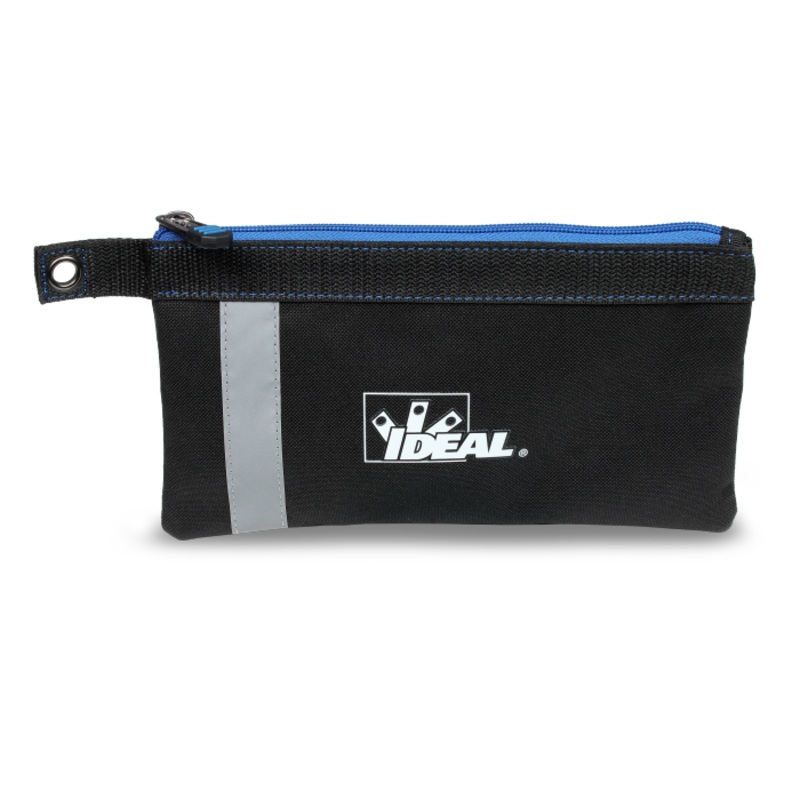 Ideal 37-051 Pro Series Flat Zipper Pouch, 10 in.