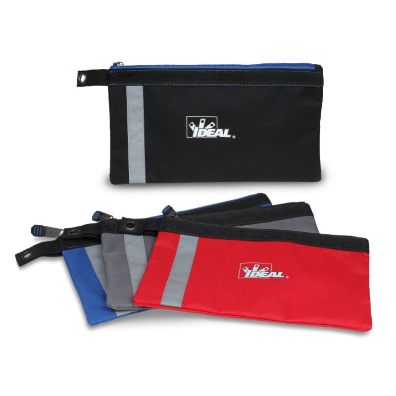 Ideal 37-055 Pro Serioes Flat Zipper Pouch, 4-pack