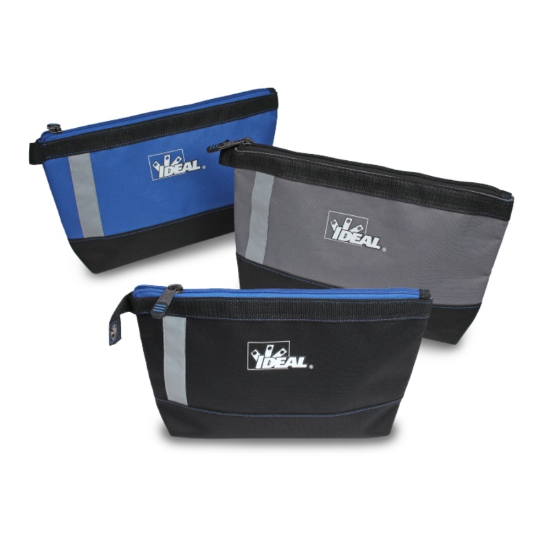 Ideal 37-057 Pro Series Stand Up Supply Zipper Pouch, 3-pack