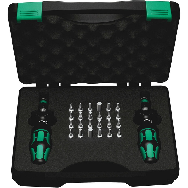 Wera 7440/41 Kraftform torque screwdriver set 0.3-3.0 Nm, 26 pieces