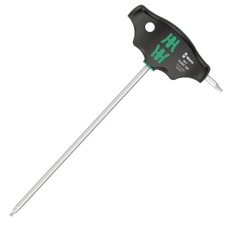 Wera 467 TORX HF T-handle screwdriver with holding function, TX 27 x 200 mm