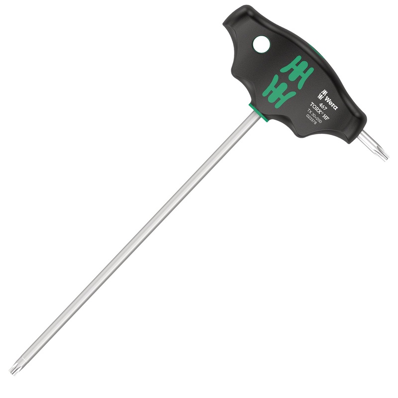 Wera 467 TORX HF T-handle screwdriver with holding function, TX 30 x 200 mm