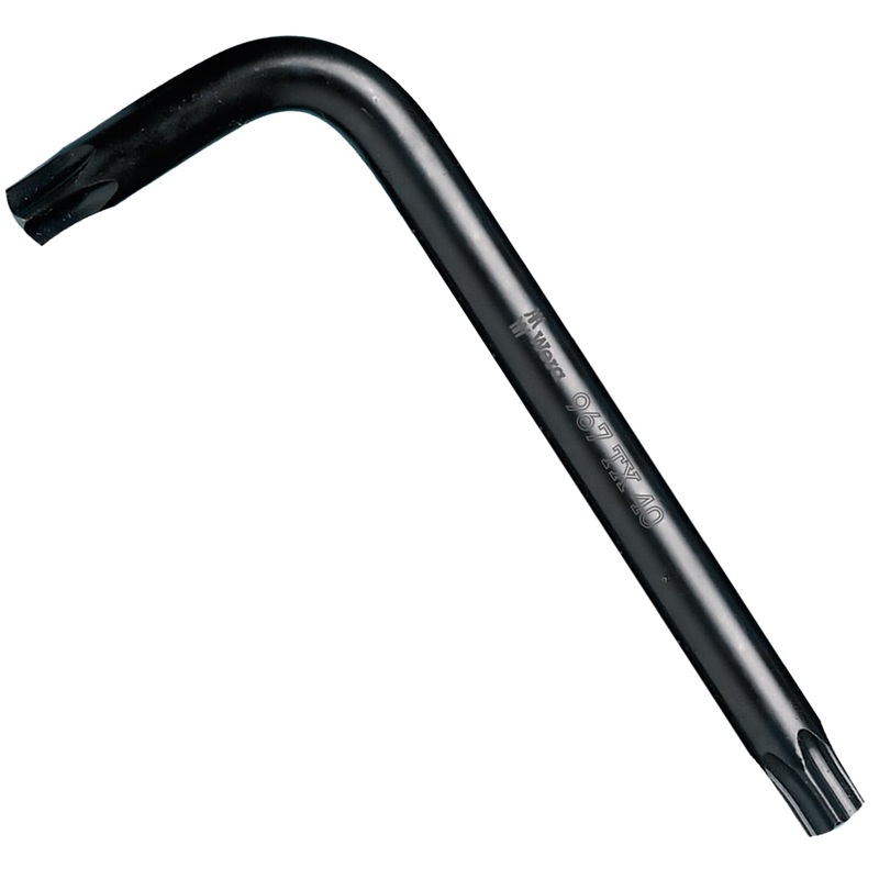 Wera 967 TORX L-key, BlackLaser, TX 9 x 48 mm