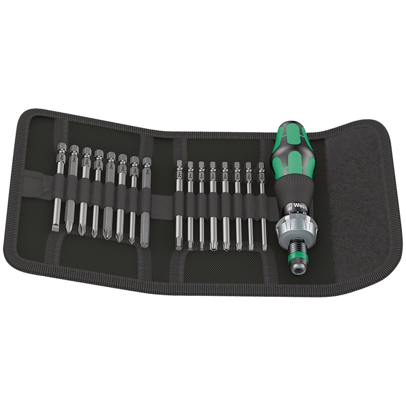 Wera Kraftform Kompakt 60 RA, 17 pieces