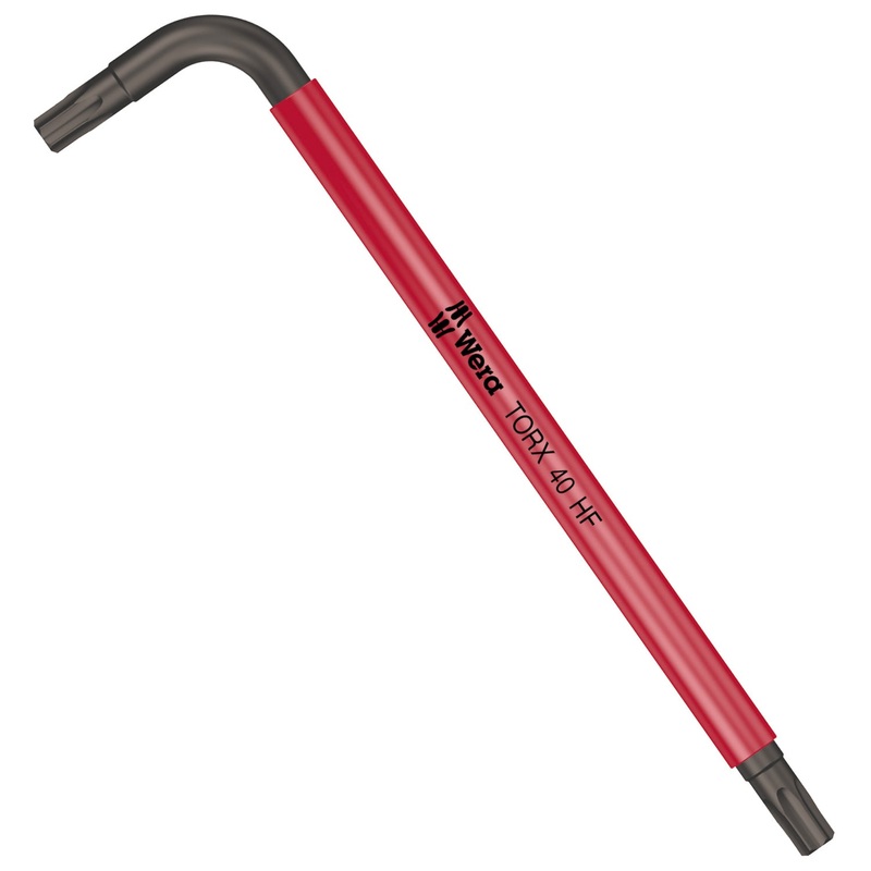 Wera 967 SL TORX HF L-key Multicolour with holding function, TX 40 x 132 mm