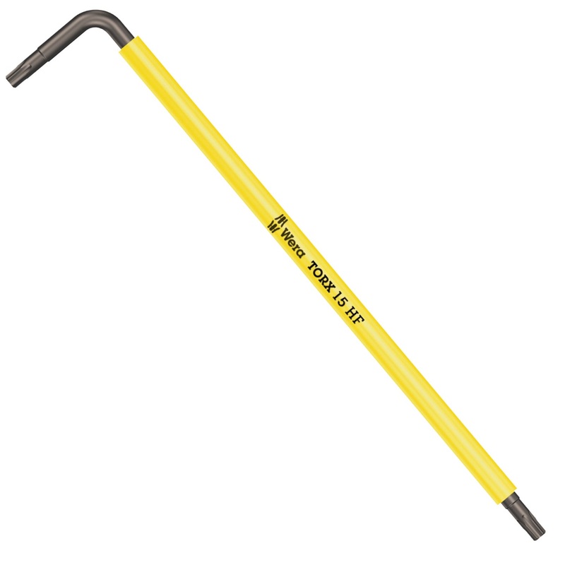 Wera 967 SXL HF TORX L-key Multicolour with holding function, long, TX 15 x 123 mm