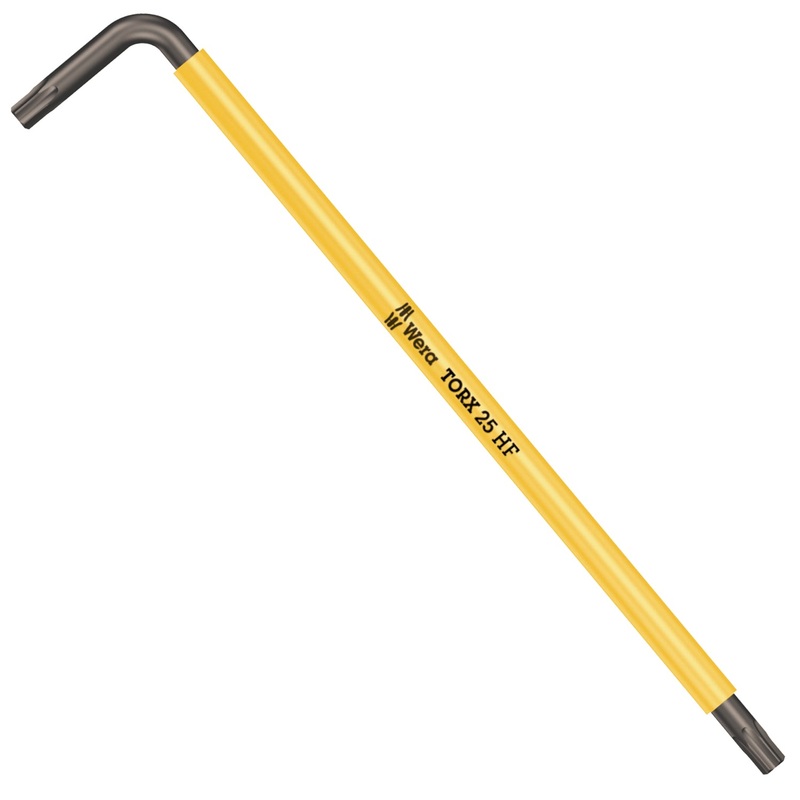 Wera 967 SXL HF TORX L-key Multicolour with holding function, long, TX 25 x 154 mm