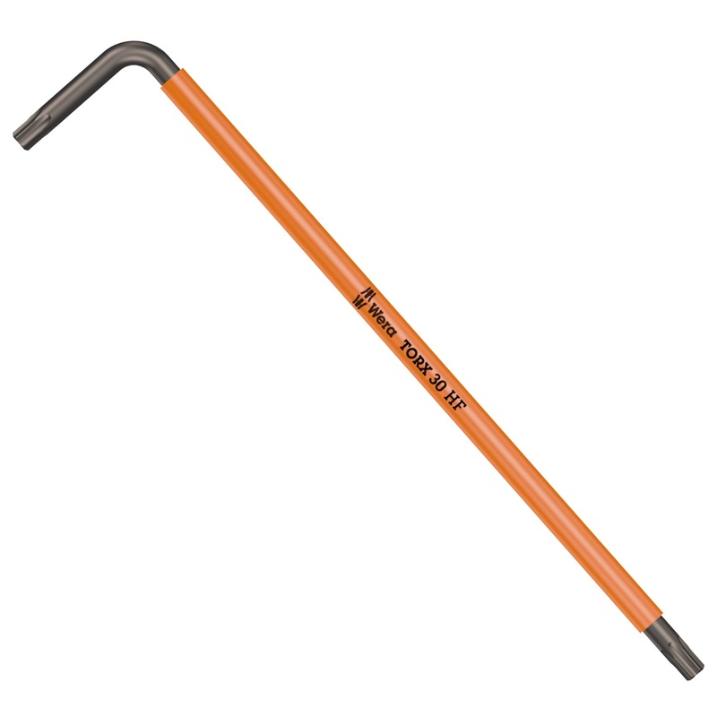 Wera 967 SXL HF TORX L-key Multicolour with holding function, long, TX 30 x 195 mm