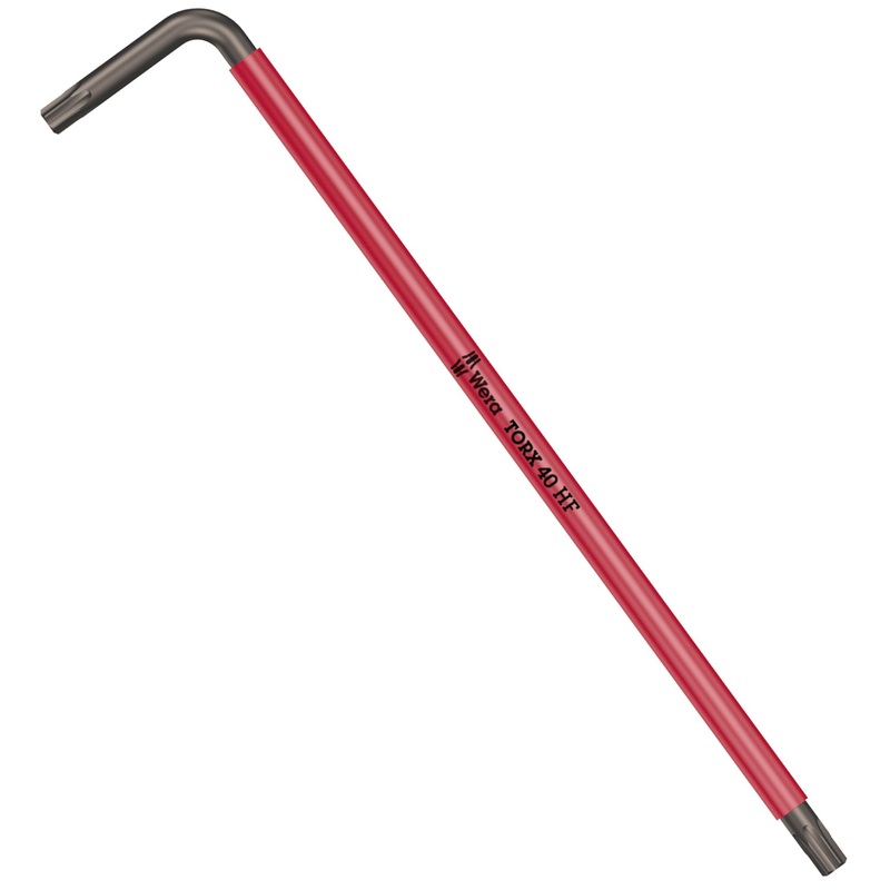 Wera 967 SXL HF TORX L-key Multicolour with holding function, long, TX 40 x 224 mm