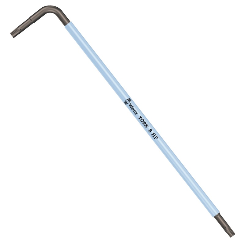 Wera 967 SXL HF TORX L-key Multicolour with holding function, long, TX 8 x 90 mm