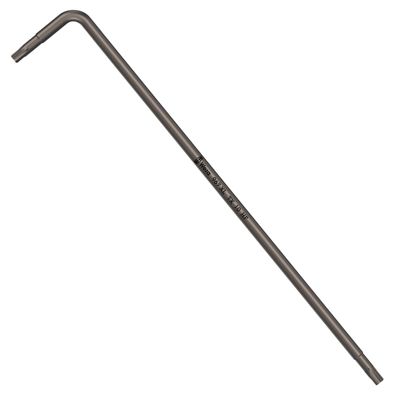Wera 967 XL HF TORX L-key with holding function, long, TX 10 x 112 mm