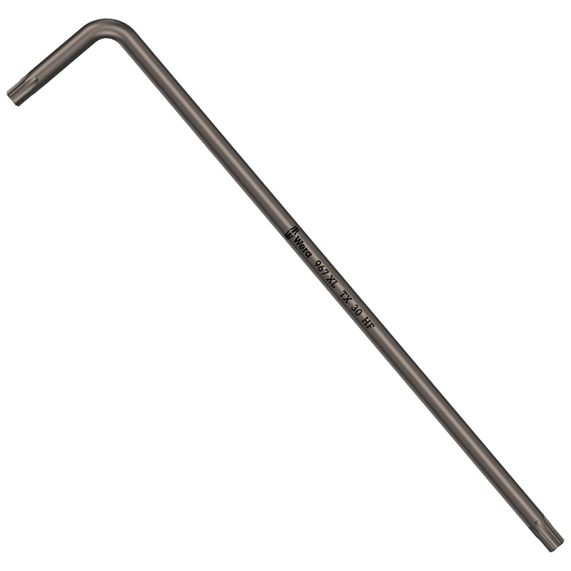 Wera 967 XL HF TORX L-key with holding function, long, TX 30 x 195 mm