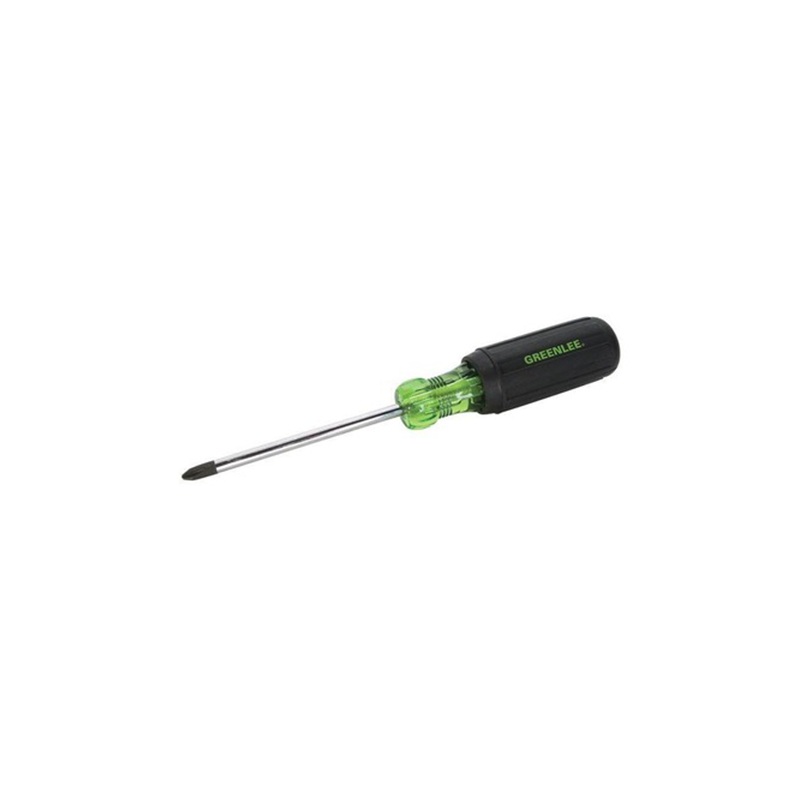 Greenlee 0153-33C Phillips Screwdriver, #2 x 4"