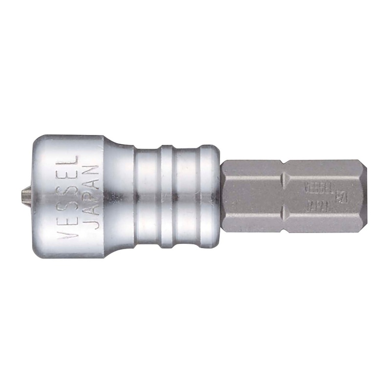 Vessel B33MMBCPZ133HP1 Insert Bit  1/4" Hex, PZ1x33H with Slim Magnet Screw Catcher