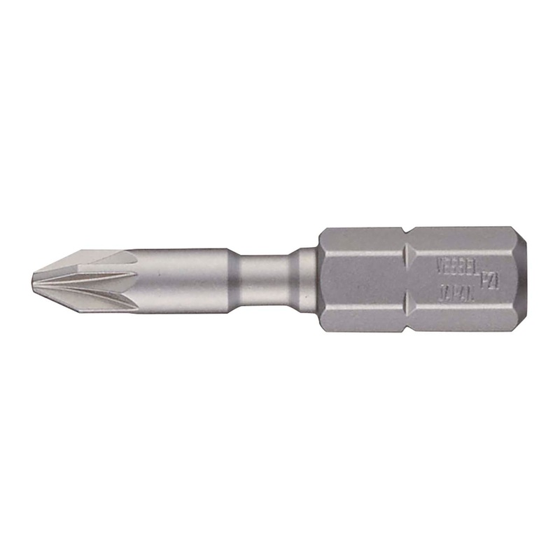 Vessel B33MMBCPZ133HRBP1 Insert Bit 1/4" Hex, PZ1x33H Replacement Bit for MMBC