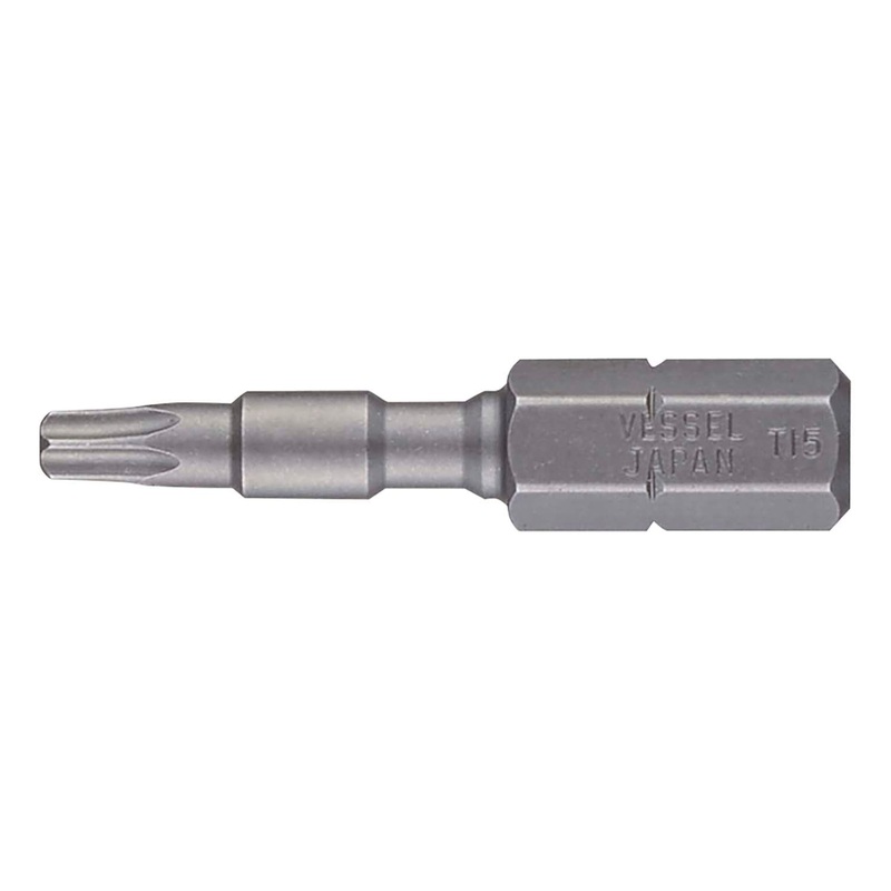Vessel B33MMBCT1533HRBP1 Insert Bit 1/4" Hex, T15x33H Replacement Bit for MMBC