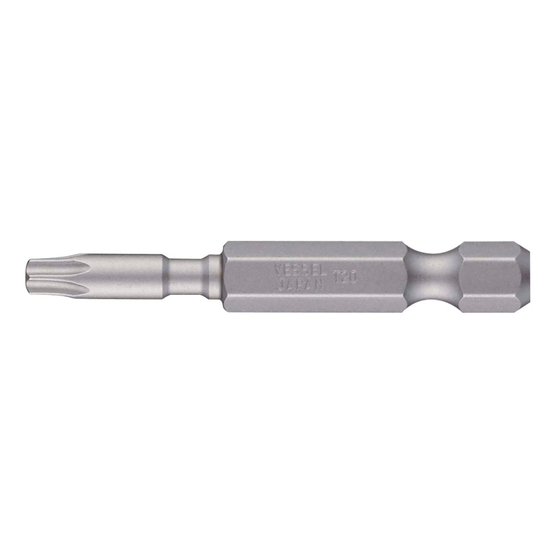 Vessel B35MMBCT2049HRBP1 POWER BIT 1/4" Hex B, T20x49H Replacement Bit for MMBC