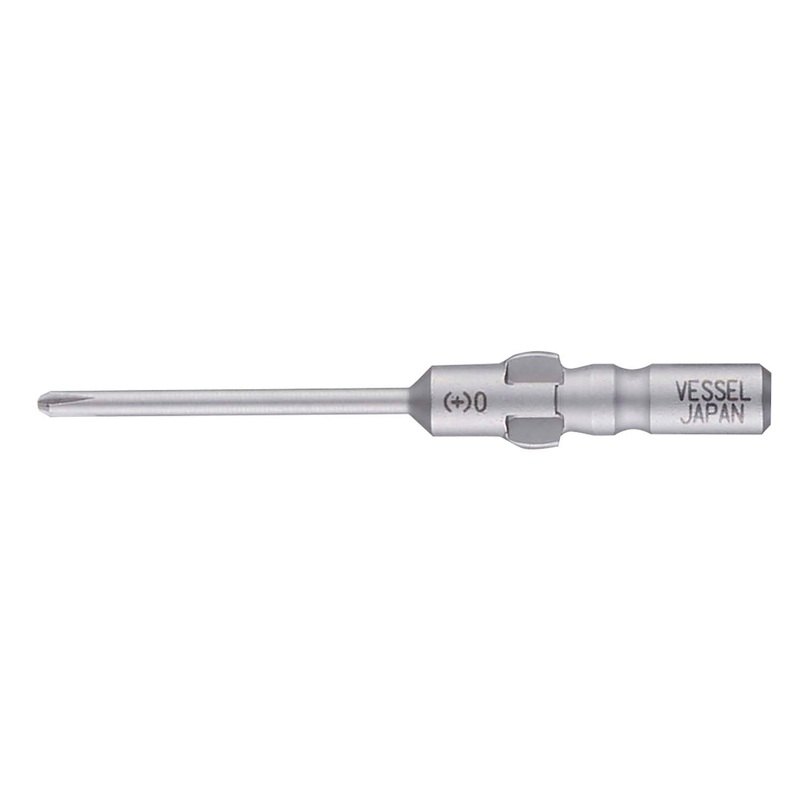 Vessel D73P0152040P1 Phillips Precision Bit Wing-shank 4mm, +0x1.5x20x40
