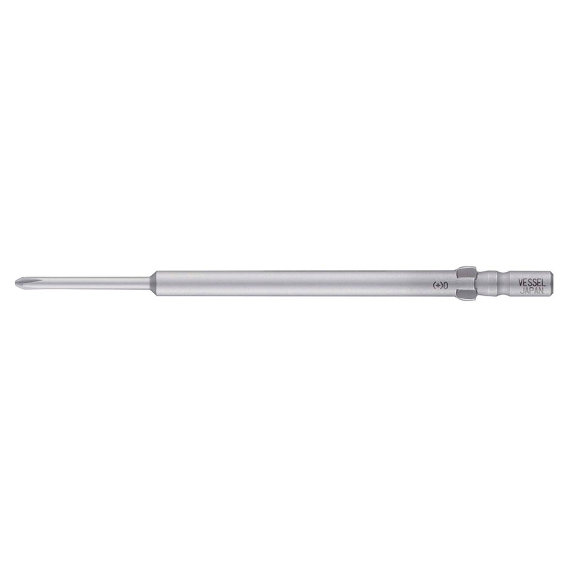 Vessel D73P022080P1 Phillips Precision Bit Wing-shank 4mm, +0x2x20x80