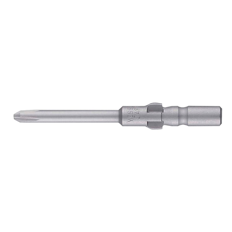 Vessel D73P1252040P1 Phillips Precision Bit Wing-shank 4mm, +1x2.5x20x40