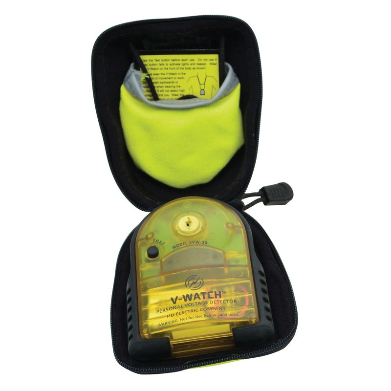 Greenlee VW-20HFR V-WATCH Personal Voltage Detector w/ Flame Resistant Case, Kit