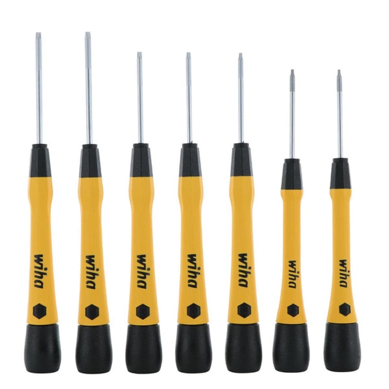 Wiha Tools 27892 ESD Safe PicoFinish Precision TORX Screwdriver Set