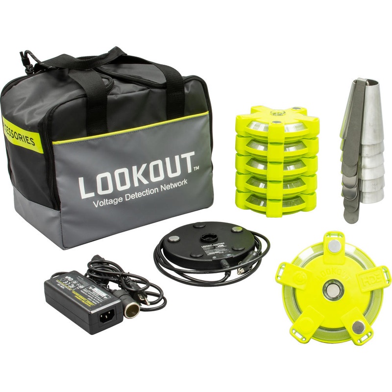 Greenlee LO-06C LOOKOUT Voltage Detection Network, Cones Kit