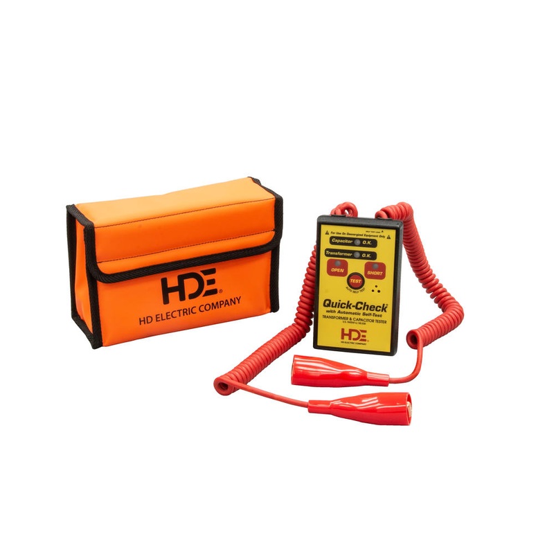 Greenlee QC-AST-N Quick-Check Transformer and Capacitor Tester, Auto Self-Test