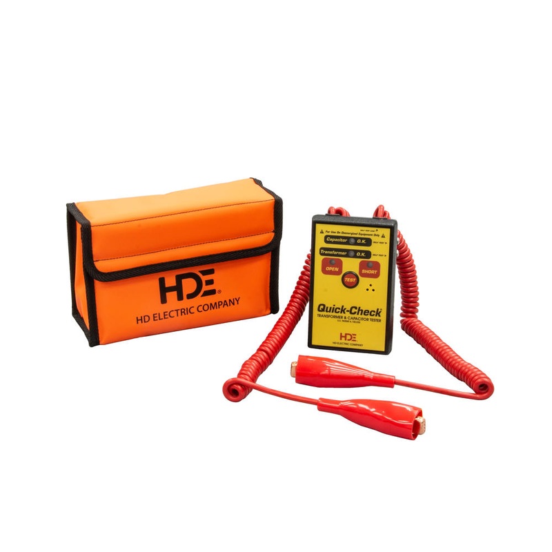 Greenlee QC-MAN-N Quick-Check Transformer and Capacitor Tester, Manual Self-Test