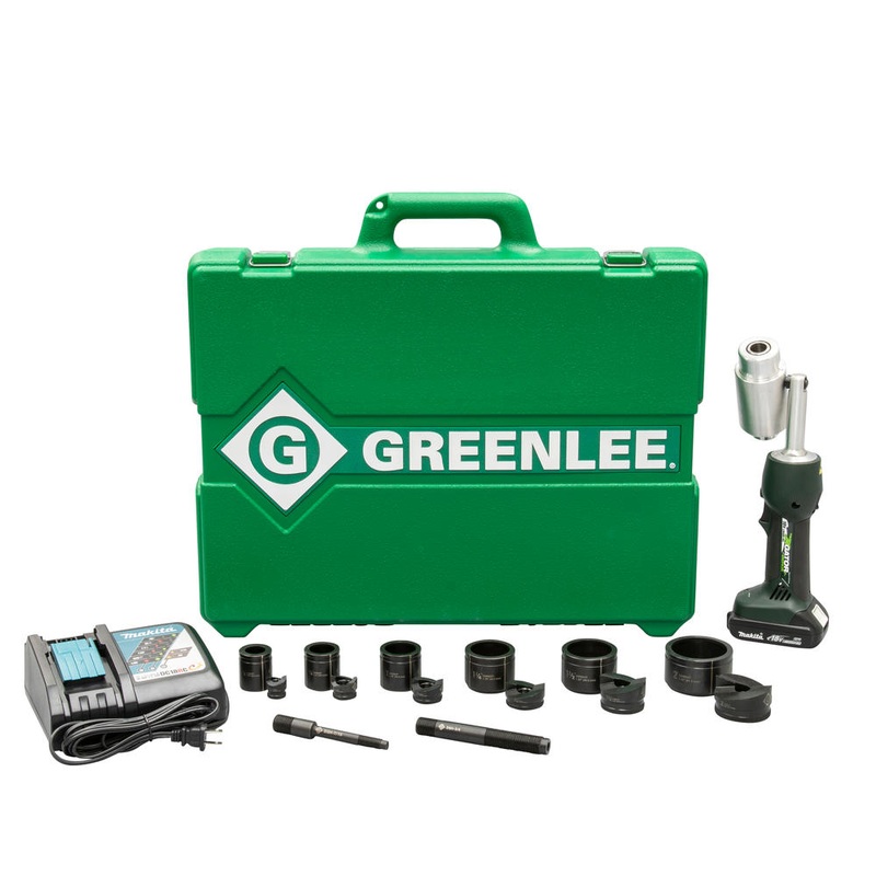 Greenlee LS50L11B LS50L2 Battery-Hydraulic Knockout Kit with Slug-Buster   2