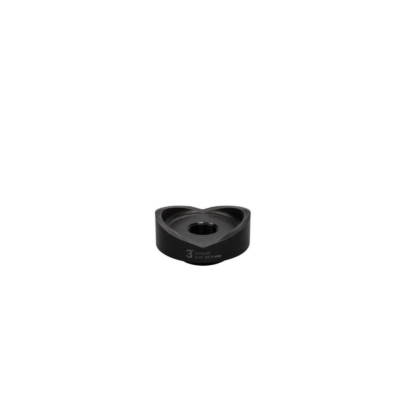 Greenlee K3P-3 3" conduit size standard round knockout punch