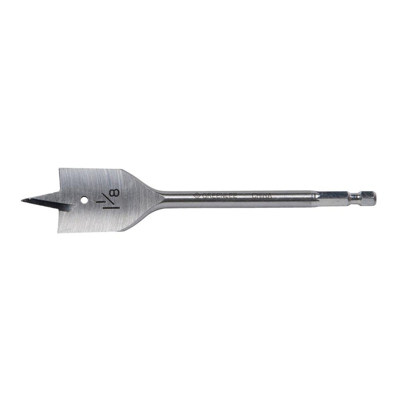 Greenlee 33A-1-1/8 Spade Bit, 1-1/8"