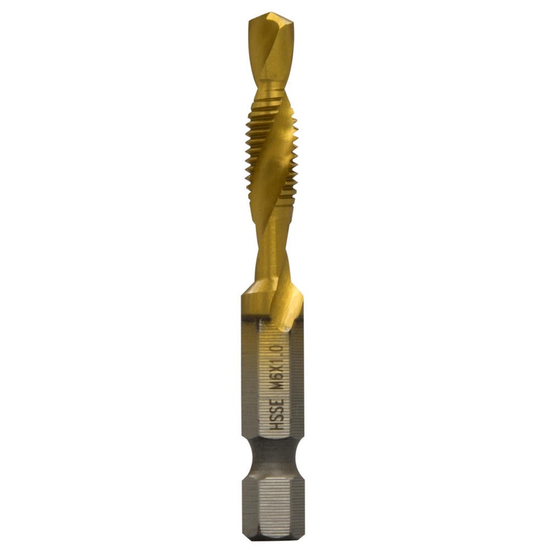 Greenlee DTAPSSM6C M6 x 1.0 Drill/Tap Bit for Stainless Steel