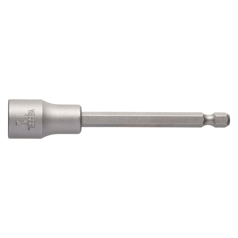 Vessel B45AF1250P1 Power Bit 1/4" Hex B, A/F12x50 Nutsetter