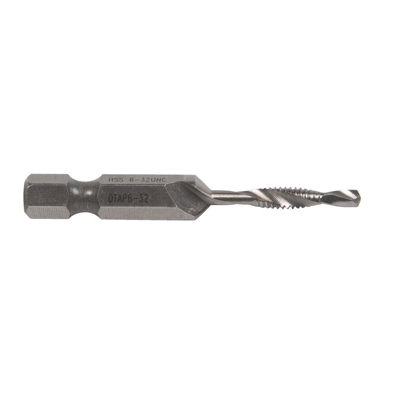Greenlee DTAP6-32 DRILL/TAP, 6-32.
