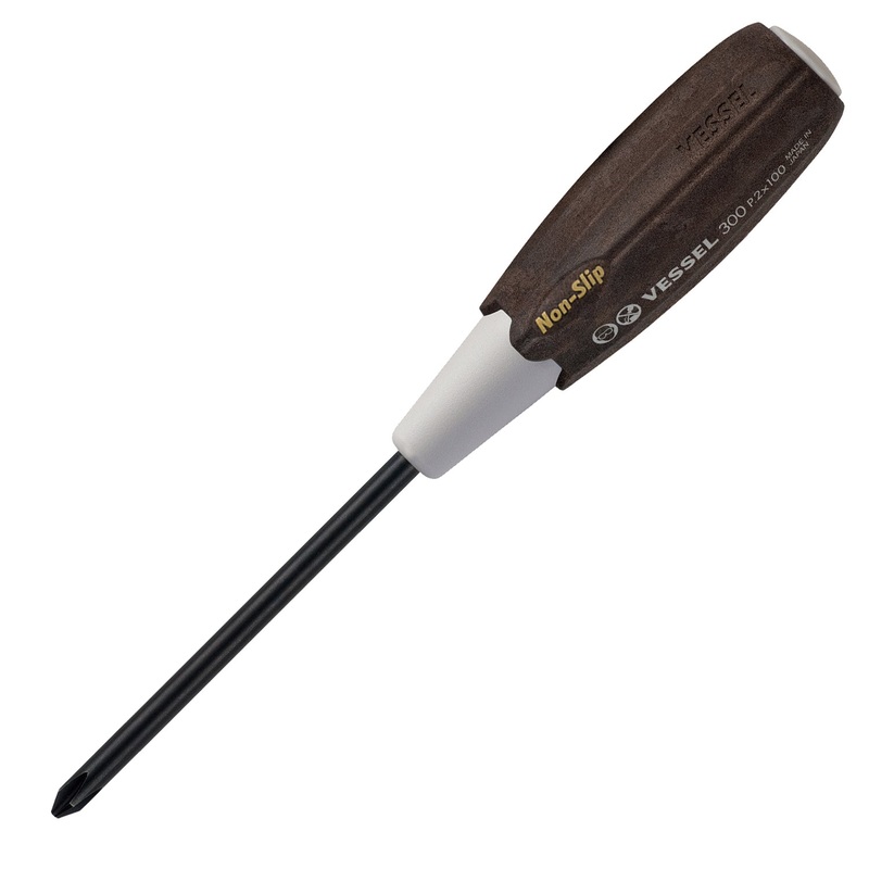 Vessel 300P2100 WOOD-COMPO Screwdriver PH2 x 100