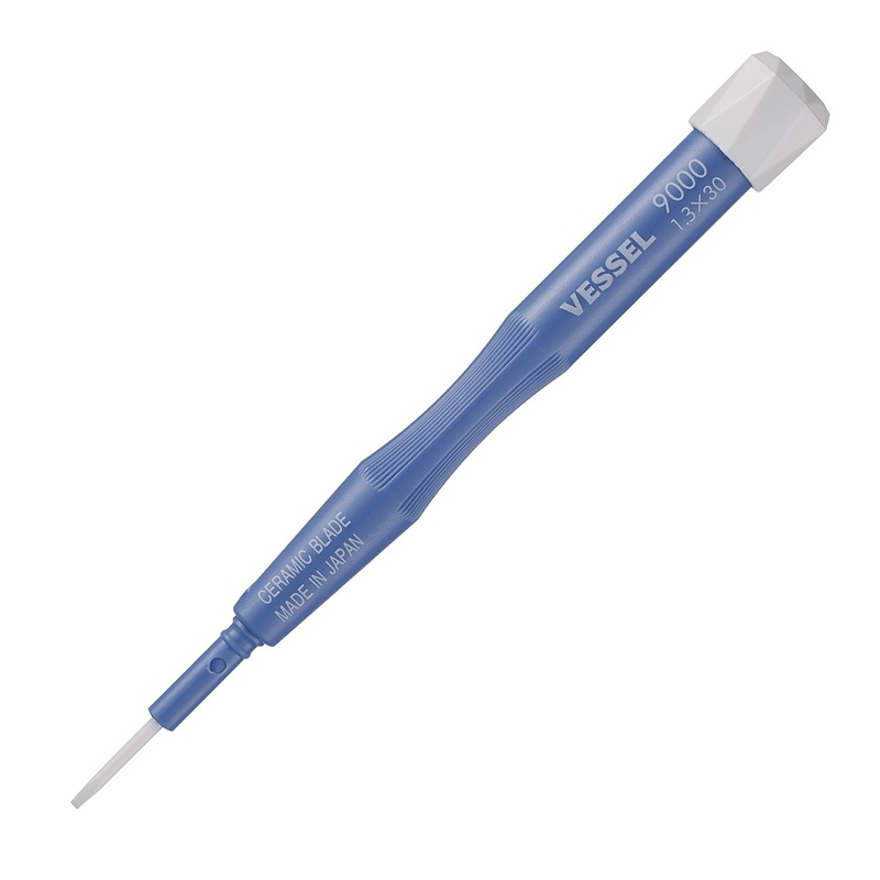 Vessel 9000ES1330 Precision Ceramic Adjuster No.9000E Slotted1.3x30