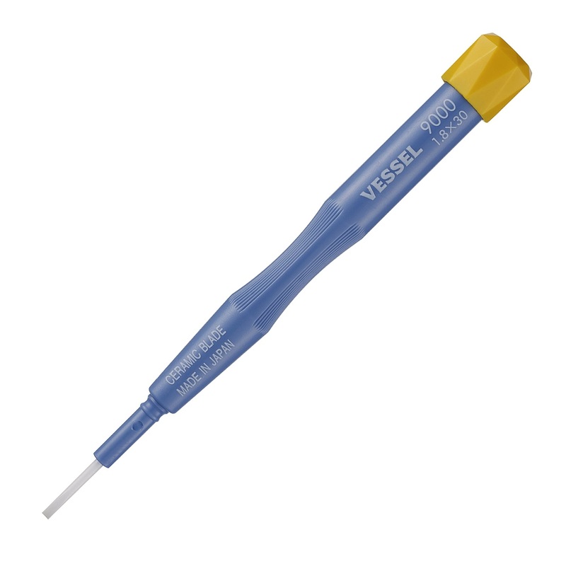 Vessel 9000ES1830 Precision Ceramic Adjuster No.9000E Slotted 1.8x30