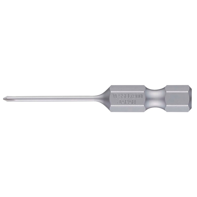 Vessel B35P0015849HP1 Power Bit 1/4" Hex B, PH00x1.58x49H