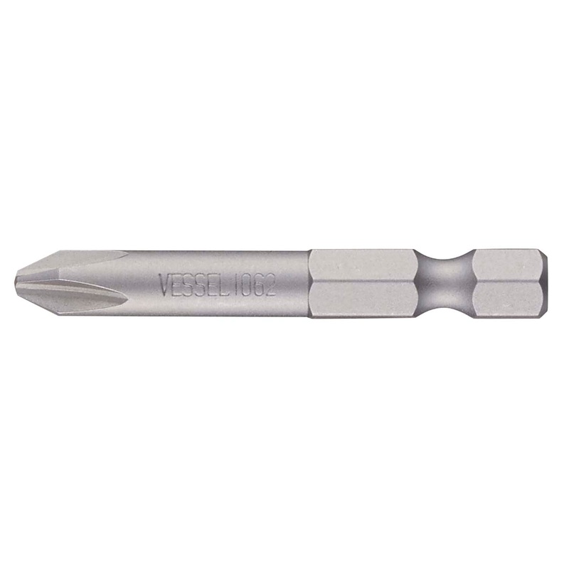 Vessel B35P263549HP1 Power Bit 1/4" Hex B, Phillips 2x6.35x49H