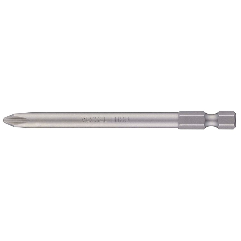 Vessel B35P263589HP1 Power Bit 1/4" Hex B, Phillips 2x6.35x89H