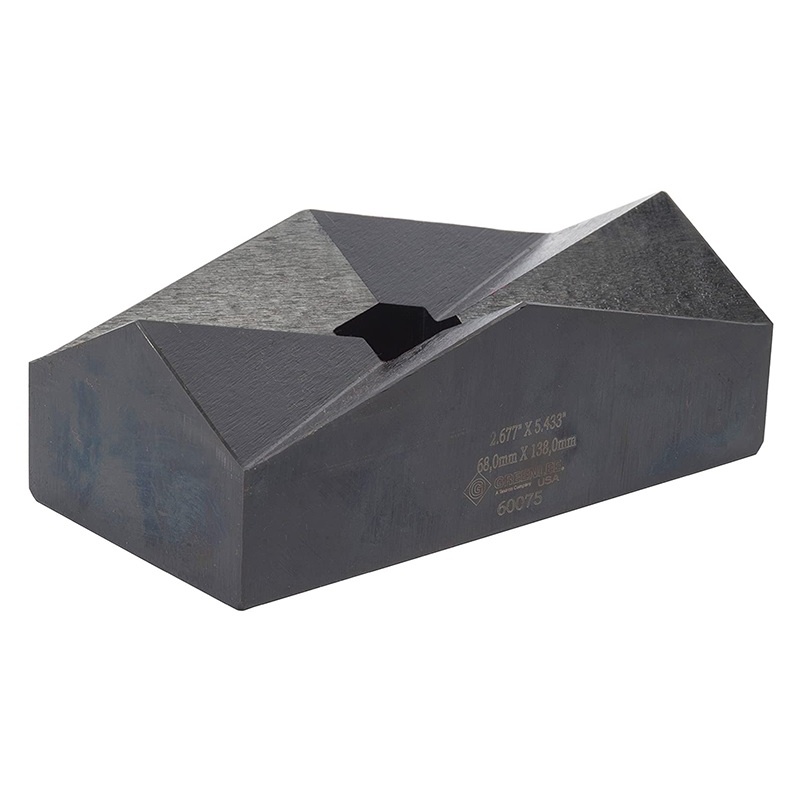 Greenlee 60075G Rectangular Replacement Punch, 2.67" x 5.43"