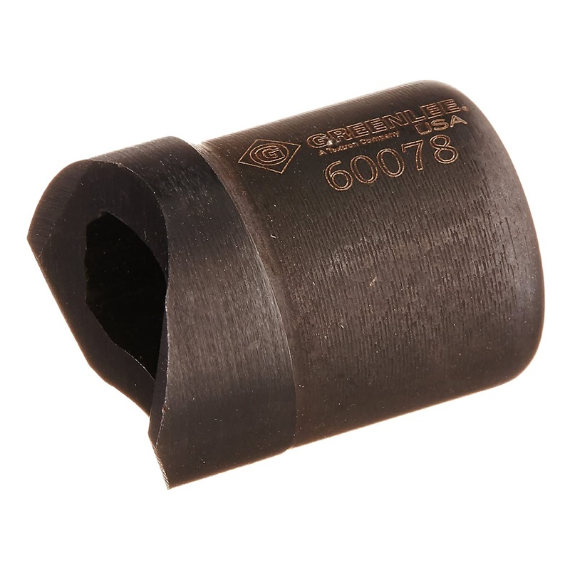 Greenlee 60078 D-Shaped Replacement Punch, 0.5" x 0.469"