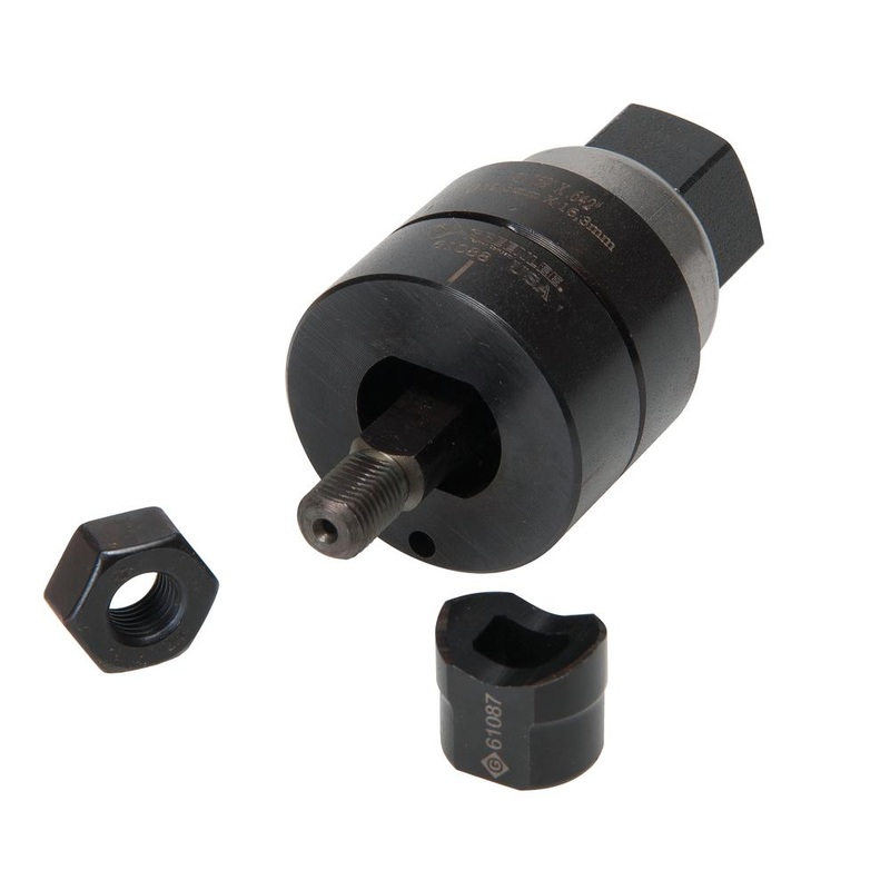 Greenlee 61086G Double D Punch Unit, 0.769" x 0.642"