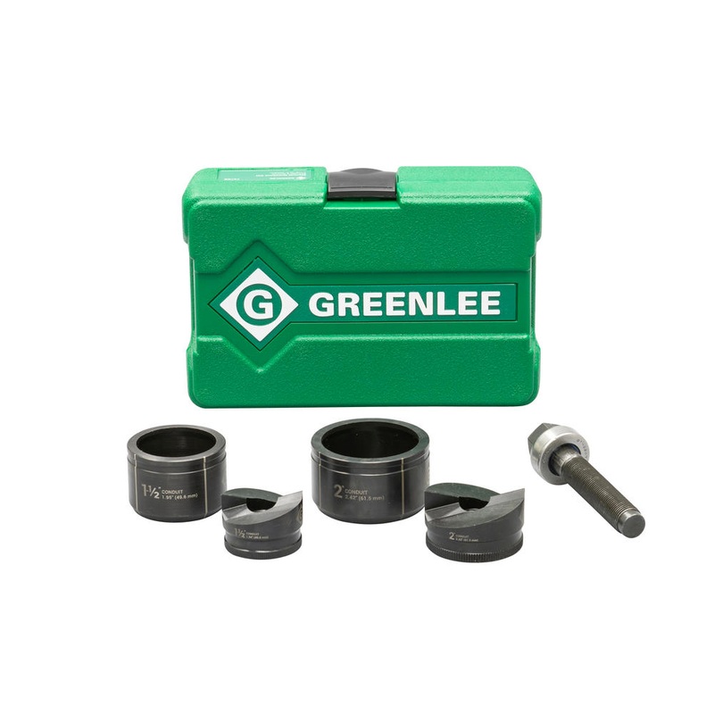 Greenlee 7237BB Slug-Buster Manual Knockout Set, 1-1/2" - 2"