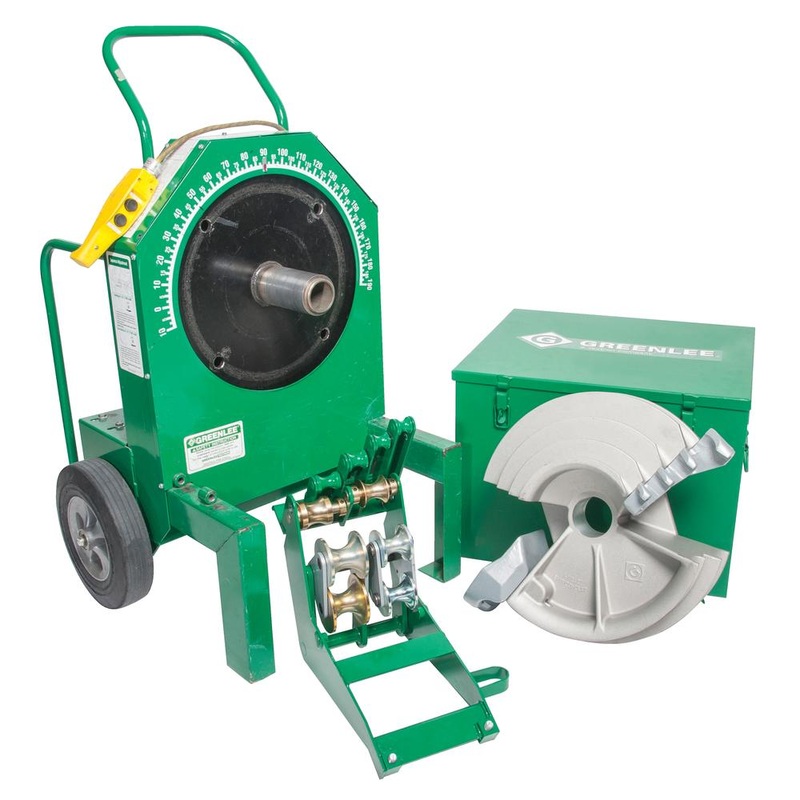 Greenlee 555ESC Classic Electric Bender with Single EMT Shoes
