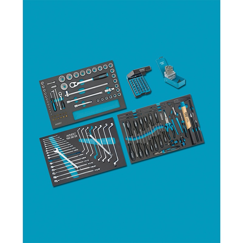 Hazet 0-178/169 Tool Assortment, 169 Pieces